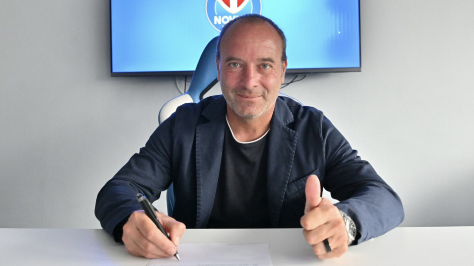 Novara Fc, Alessandro Birindelli è il nuovo tecnico della prima squadra